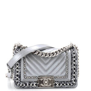 Chanel Jacket Boy Flap Bag Chevron #223176C44B